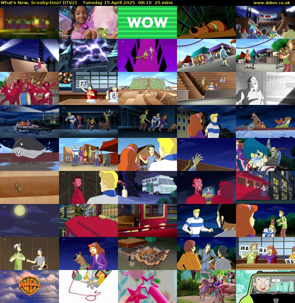 What's New, Scooby-Doo? (ITV2) Tuesday 15 April 2025 08:10 - 08:35