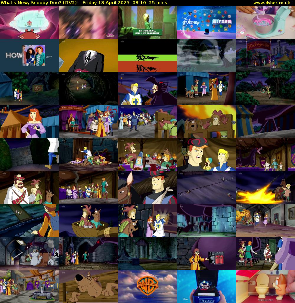 What's New, Scooby-Doo? (ITV2) Friday 18 April 2025 08:10 - 08:35