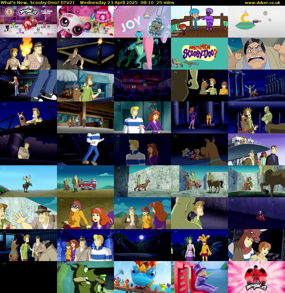 What's New, Scooby-Doo? (ITV2) Wednesday 23 April 2025 08:10 - 08:35