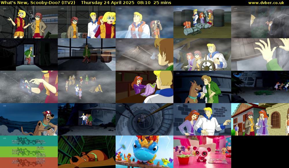 What's New, Scooby-Doo? (ITV2) Thursday 24 April 2025 08:10 - 08:35