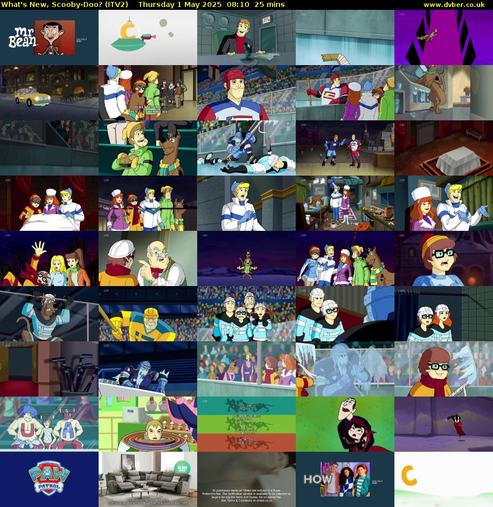What's New, Scooby-Doo? (ITV2) Thursday 1 May 2025 08:10 - 08:35