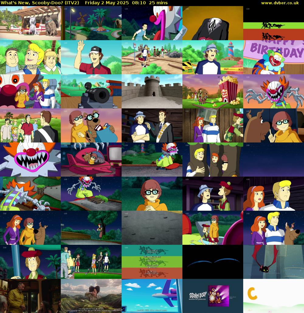 What's New, Scooby-Doo? (ITV2) Friday 2 May 2025 08:10 - 08:35