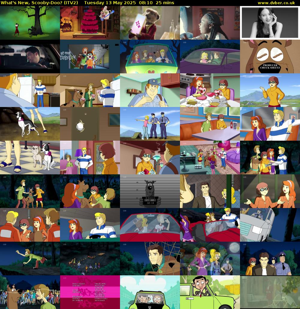 What's New, Scooby-Doo? (ITV2) Tuesday 13 May 2025 08:10 - 08:35