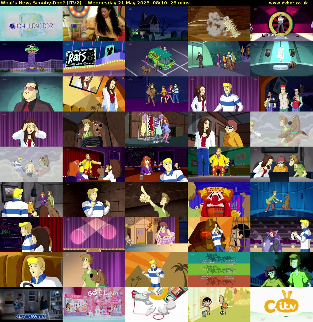 What's New, Scooby-Doo? (ITV2) Wednesday 21 May 2025 08:10 - 08:35