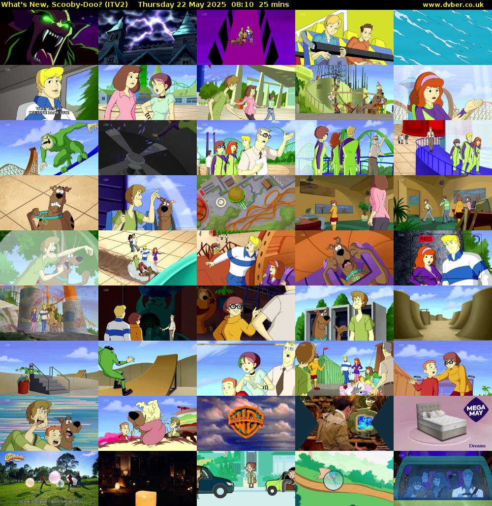 What's New, Scooby-Doo? (ITV2) Thursday 22 May 2025 08:10 - 08:35