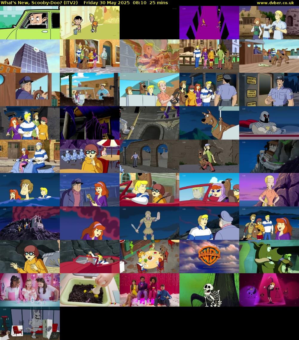 What's New, Scooby-Doo? (ITV2) Friday 30 May 2025 08:10 - 08:35