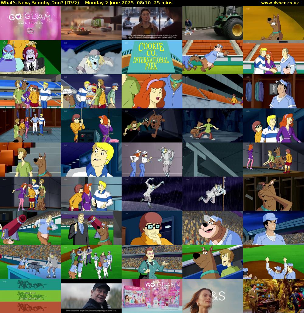 What's New, Scooby-Doo? (ITV2) Monday 2 June 2025 08:10 - 08:35