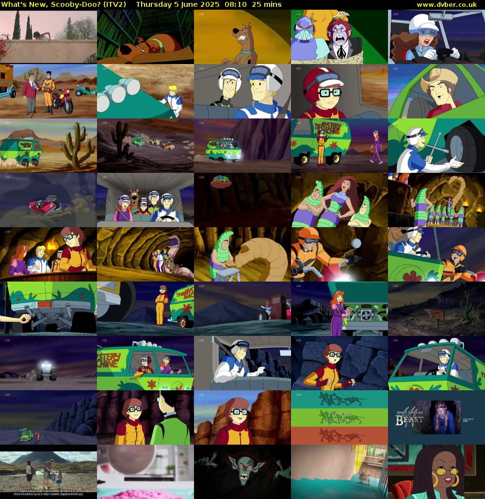 What's New, Scooby-Doo? (ITV2) Thursday 5 June 2025 08:10 - 08:35