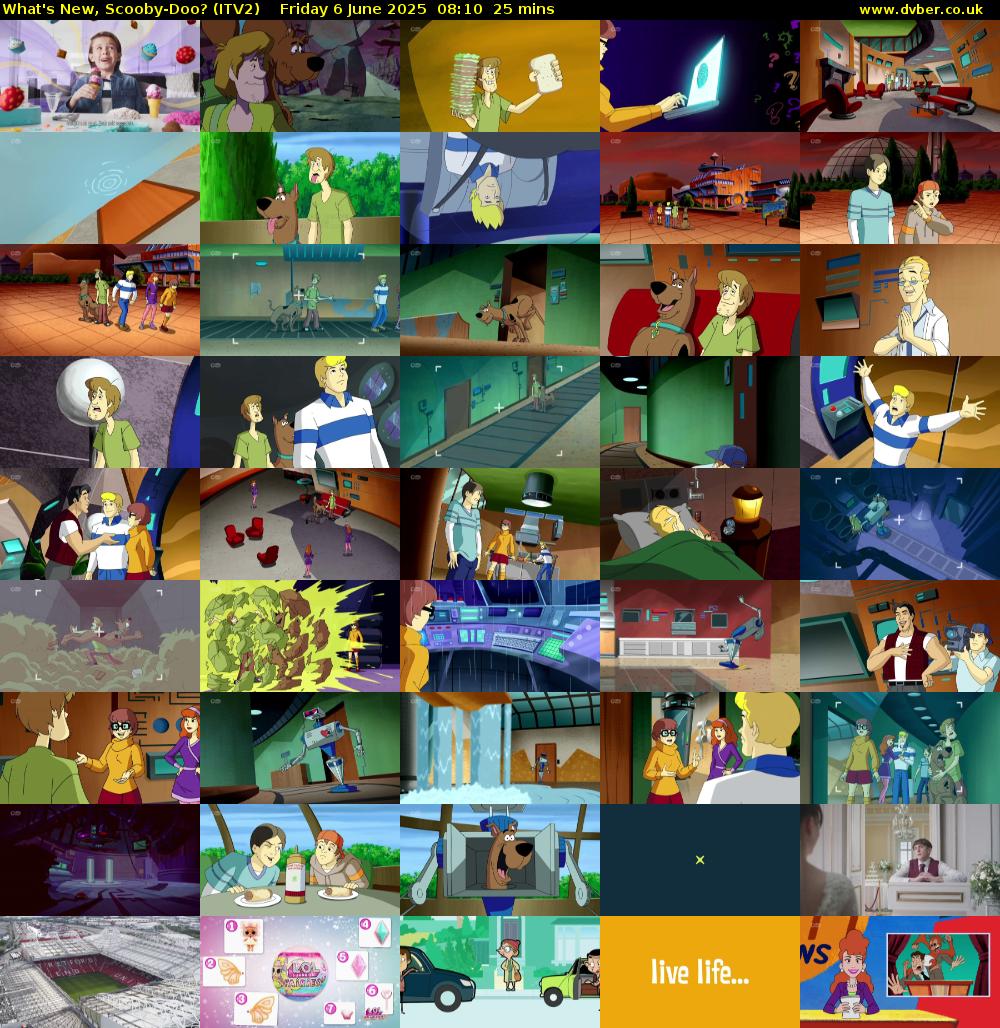 What's New, Scooby-Doo? (ITV2) Friday 6 June 2025 08:10 - 08:35