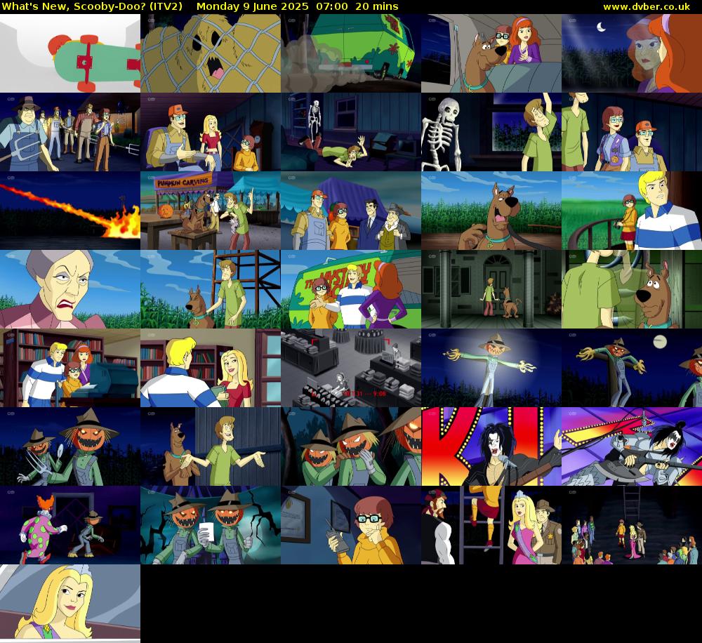 What's New, Scooby-Doo? (ITV2) Monday 9 June 2025 07:00 - 07:20
