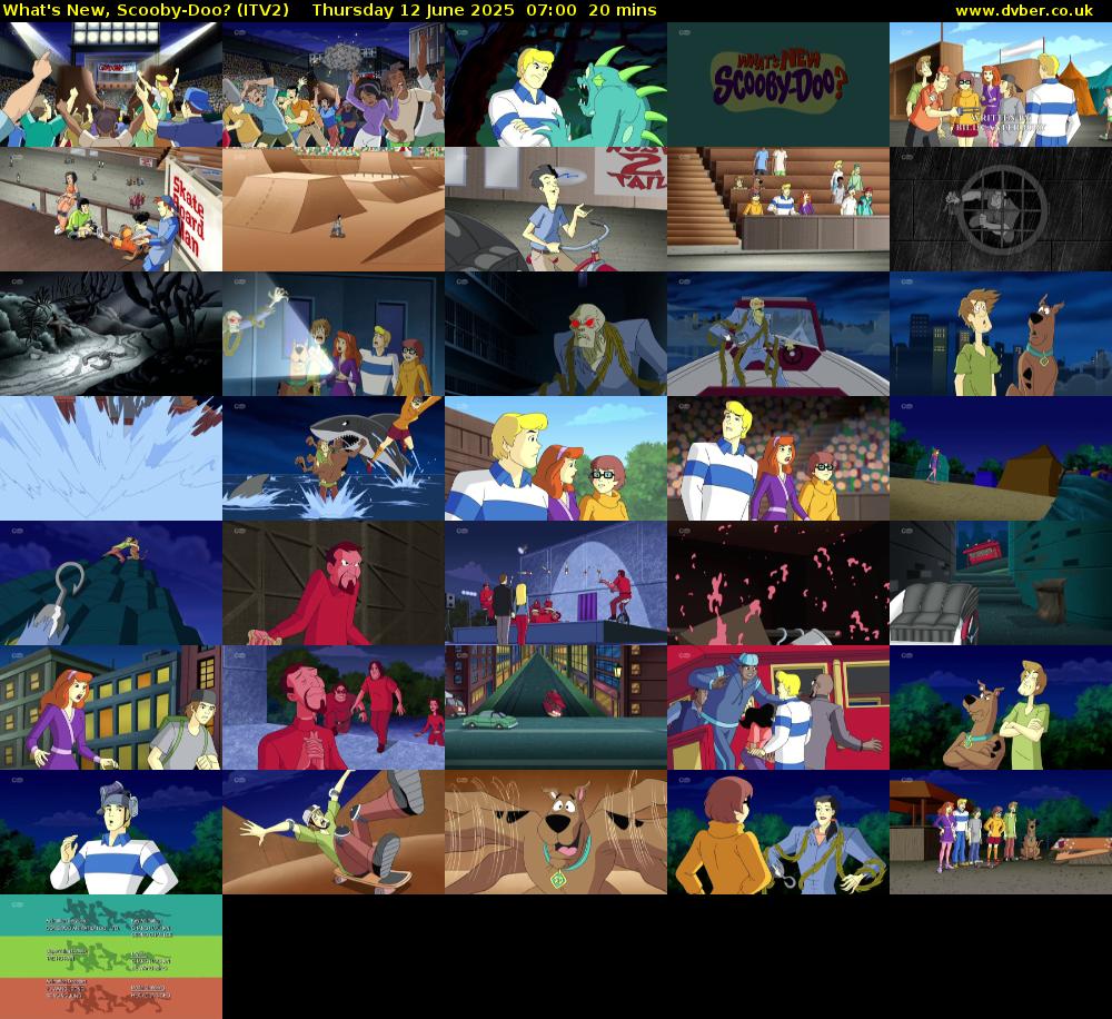 What's New, Scooby-Doo? (ITV2) Thursday 12 June 2025 07:00 - 07:20