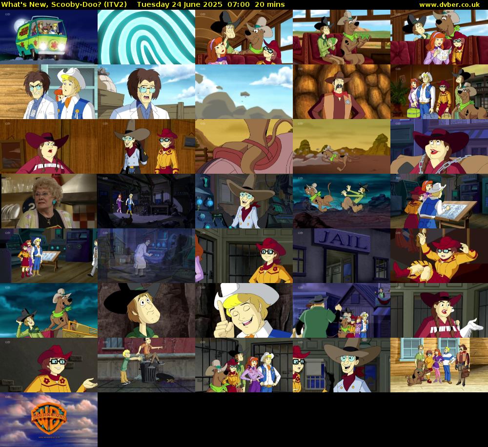 What's New, Scooby-Doo? (ITV2) Tuesday 24 June 2025 07:00 - 07:20