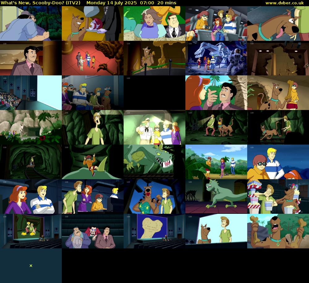What's New, Scooby-Doo? (ITV2) Monday 14 July 2025 07:00 - 07:20