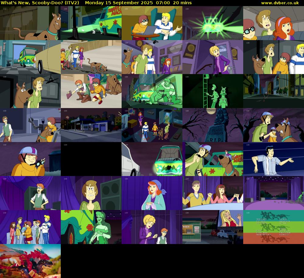 What's New, Scooby-Doo? (ITV2) Monday 15 September 2025 07:00 - 07:20