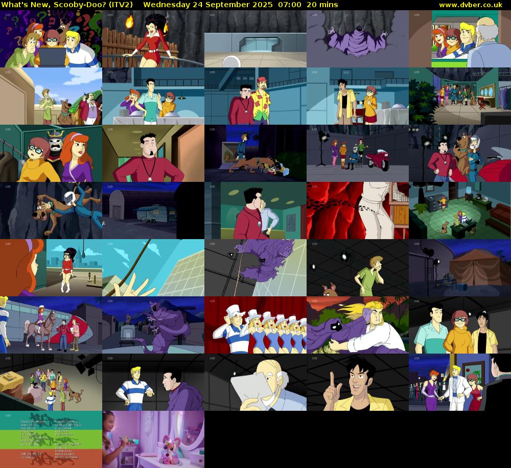 What's New, Scooby-Doo? (ITV2) Wednesday 24 September 2025 07:00 - 07:20