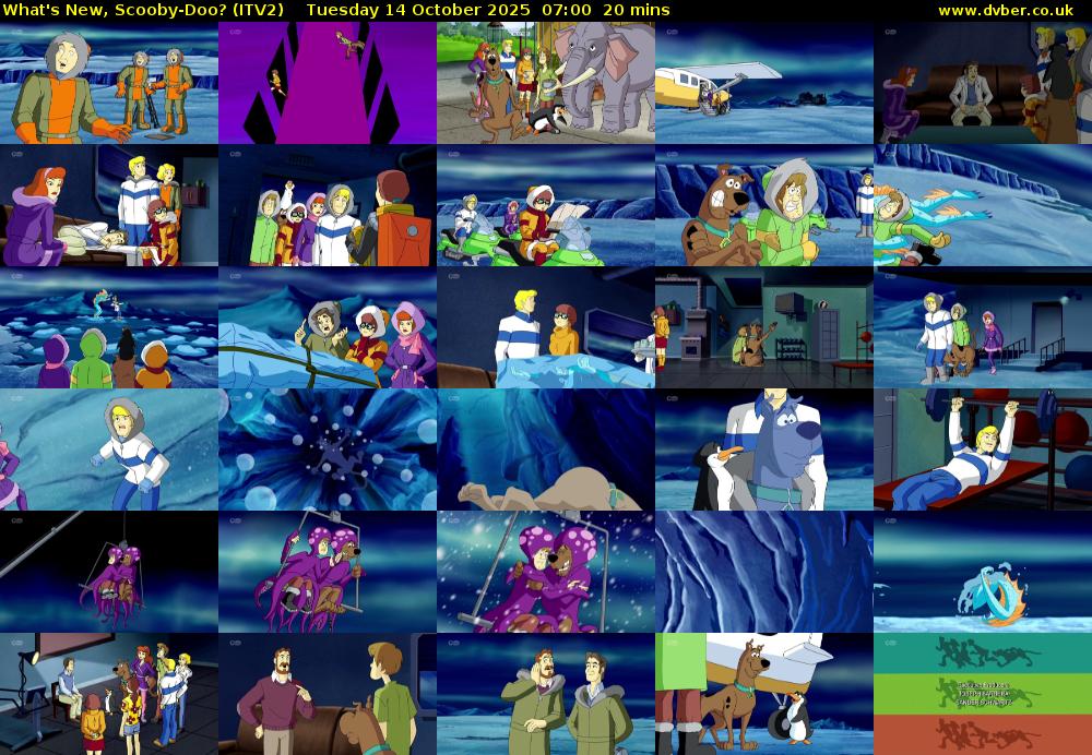 What's New, Scooby-Doo? (ITV2) Tuesday 14 October 2025 07:00 - 07:20