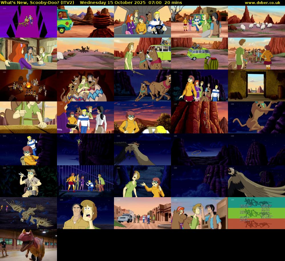 What's New, Scooby-Doo? (ITV2) Wednesday 15 October 2025 07:00 - 07:20