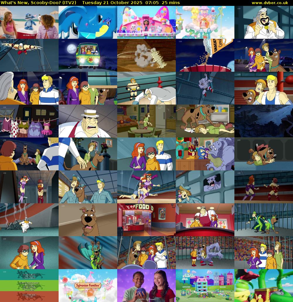 What's New, Scooby-Doo? (ITV2) Tuesday 21 October 2025 07:05 - 07:30