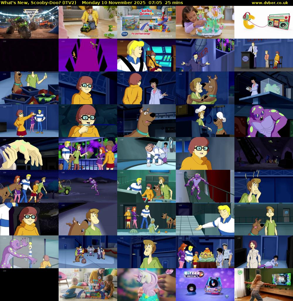 What's New, Scooby-Doo? (ITV2) Monday 10 November 2025 07:05 - 07:30