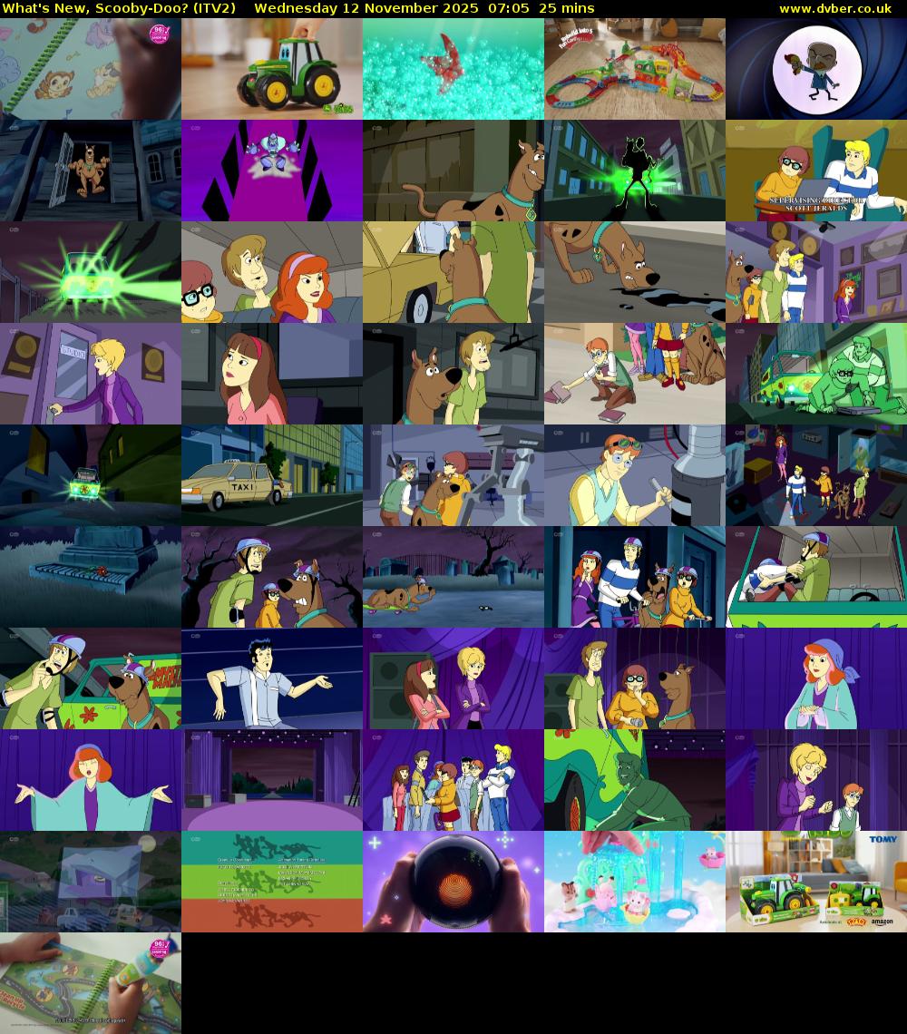 What's New, Scooby-Doo? (ITV2) Wednesday 12 November 2025 07:05 - 07:30