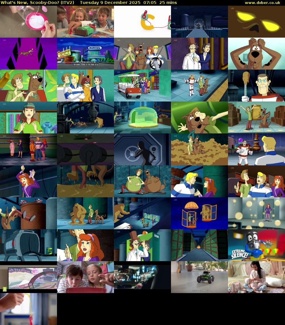 What's New, Scooby-Doo? (ITV2) Tuesday 9 December 2025 07:05 - 07:30