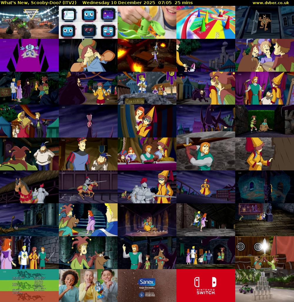 What's New, Scooby-Doo? (ITV2) Wednesday 10 December 2025 07:05 - 07:30