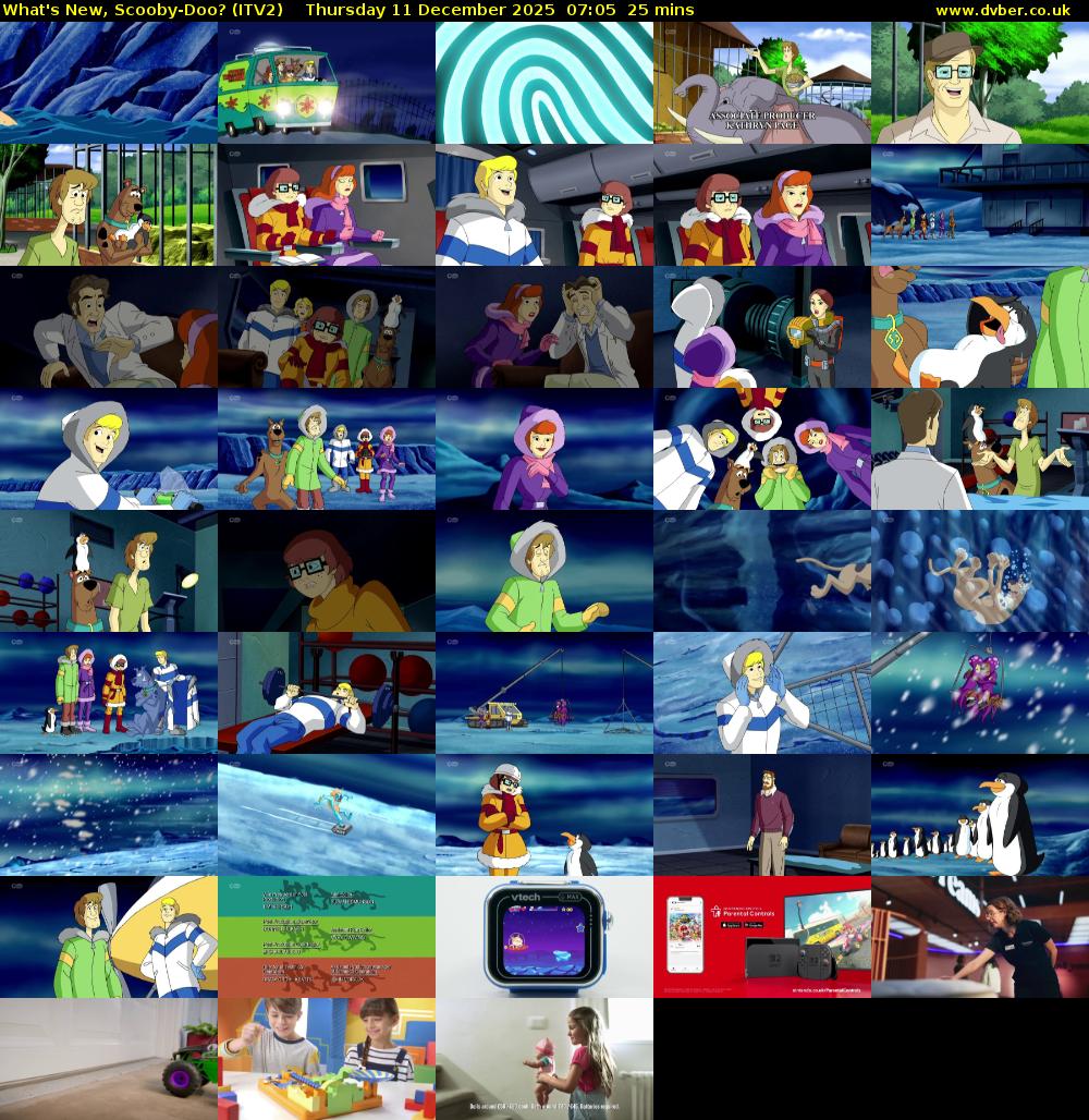 What's New, Scooby-Doo? (ITV2) Thursday 11 December 2025 07:05 - 07:30