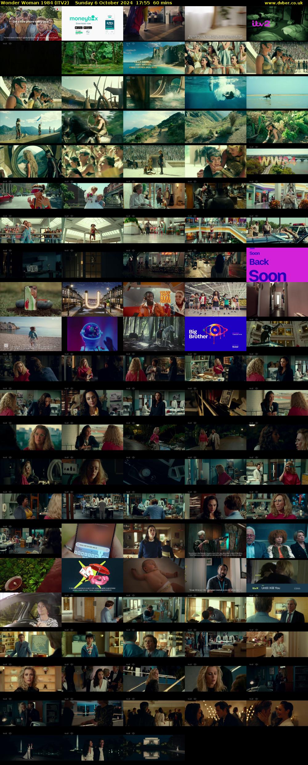 Wonder Woman 1984 (ITV2) Sunday 6 October 2024 17:55 - 18:55