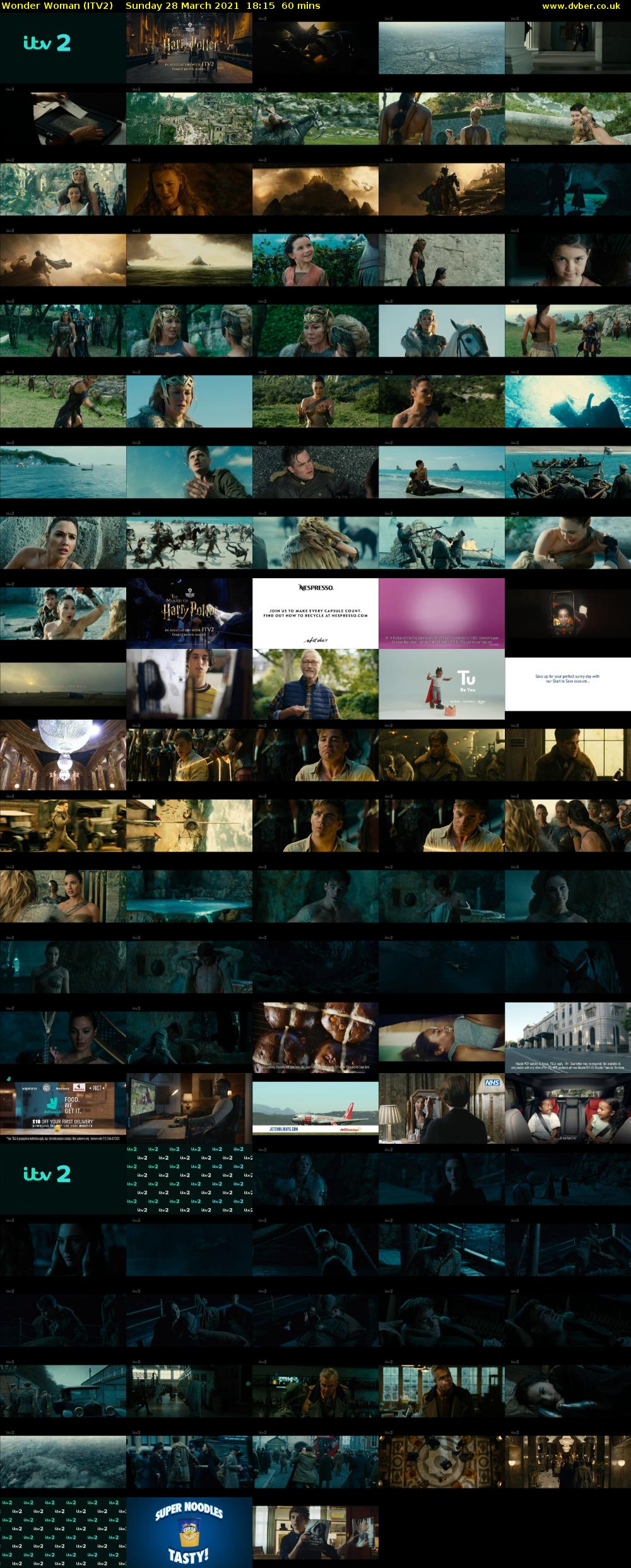 Wonder Woman (ITV2) Sunday 28 March 2021 18:15 - 19:15