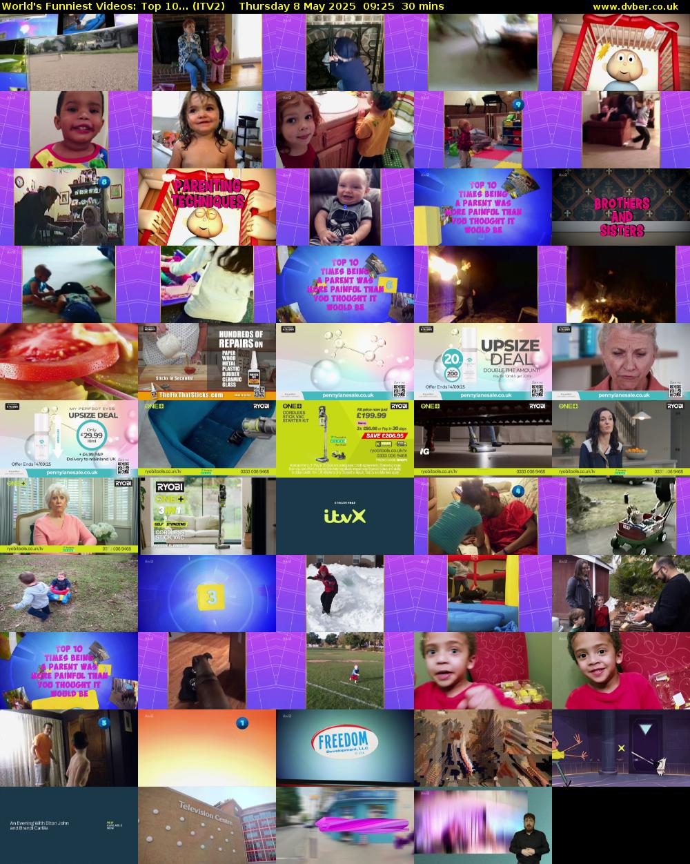 World's Funniest Videos: Top 10... (ITV2) Thursday 8 May 2025 09:25 - 09:55
