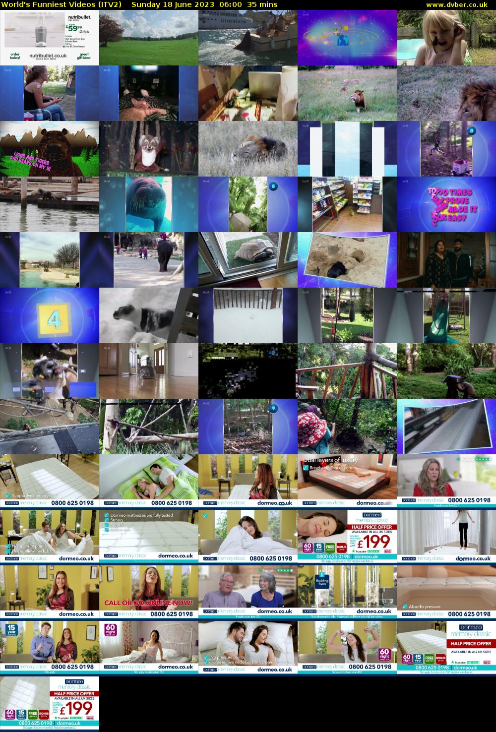 World's Funniest Videos (ITV2) Sunday 18 June 2023 06:00 - 06:35