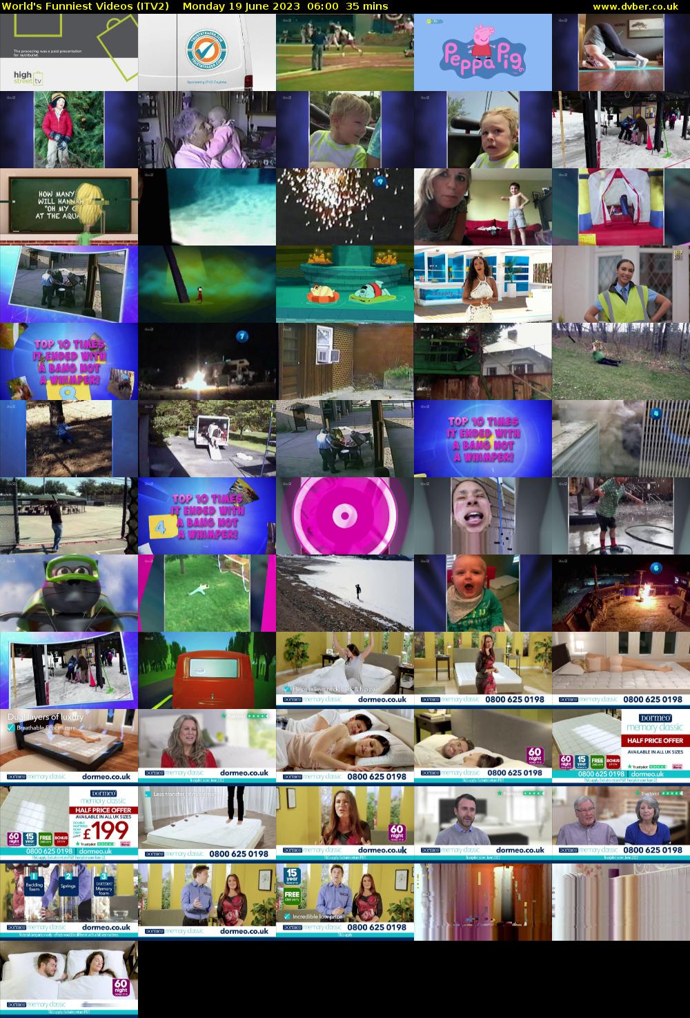 World's Funniest Videos (ITV2) Monday 19 June 2023 06:00 - 06:35