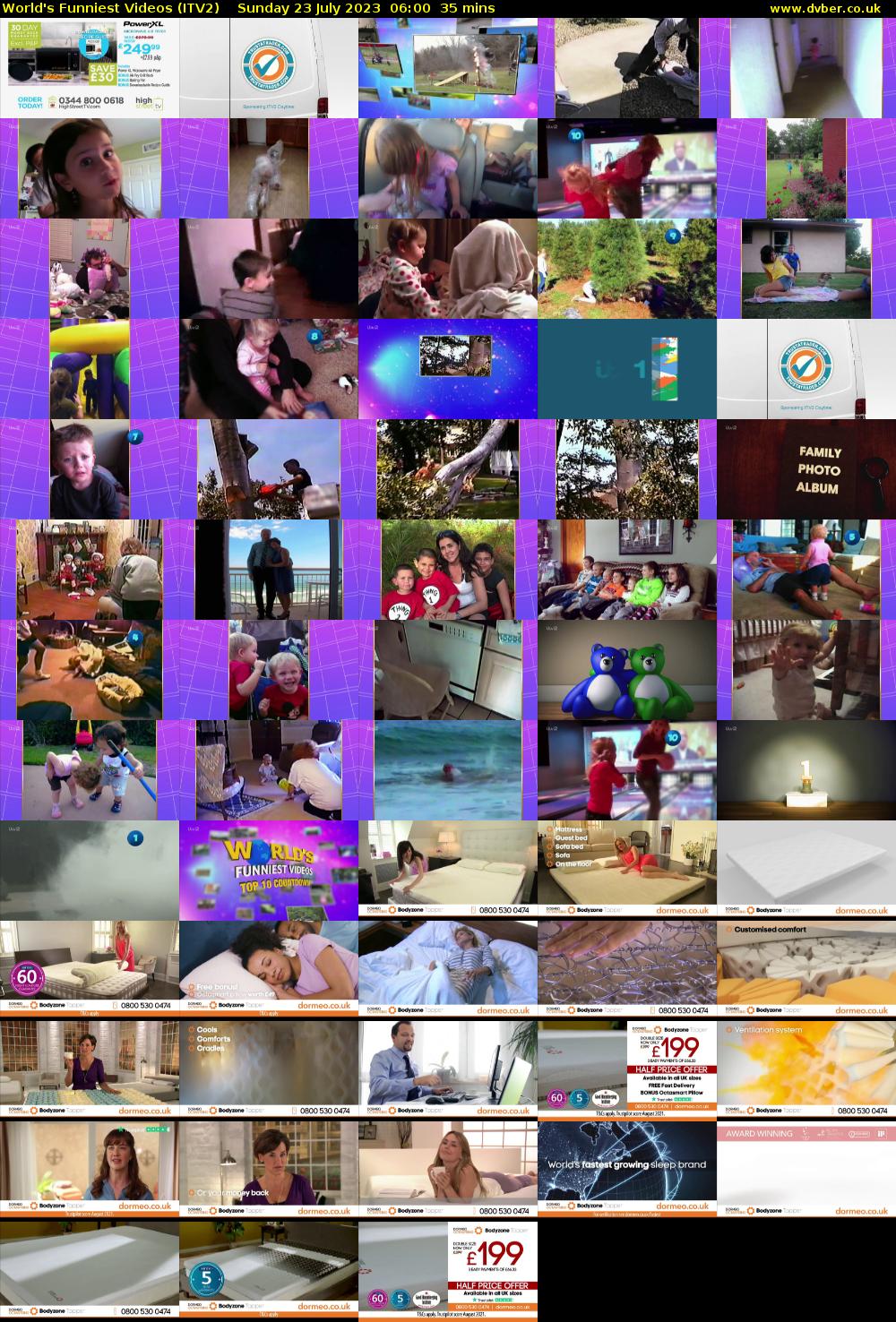 World's Funniest Videos (ITV2) Sunday 23 July 2023 06:00 - 06:35