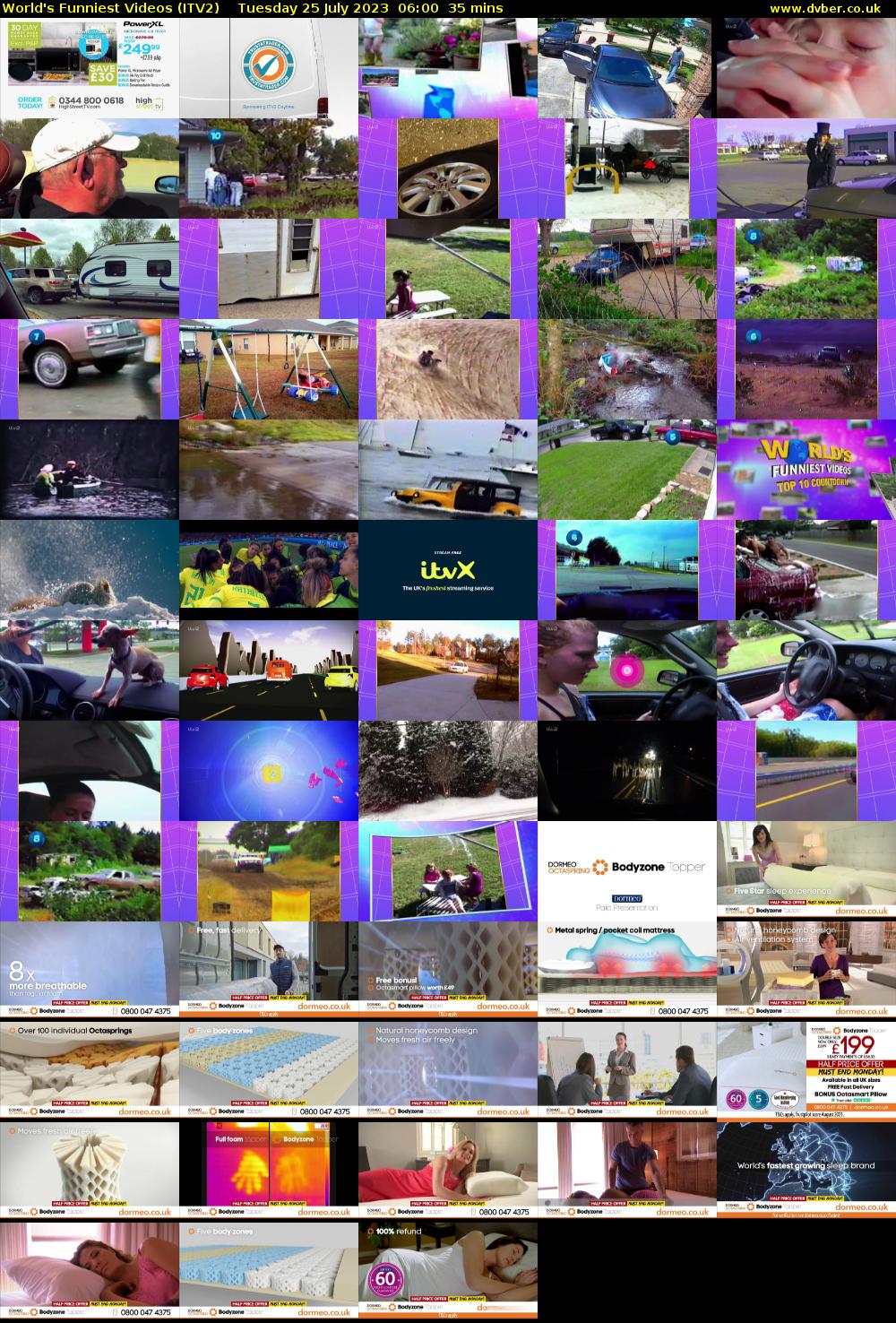 World's Funniest Videos (ITV2) Tuesday 25 July 2023 06:00 - 06:35