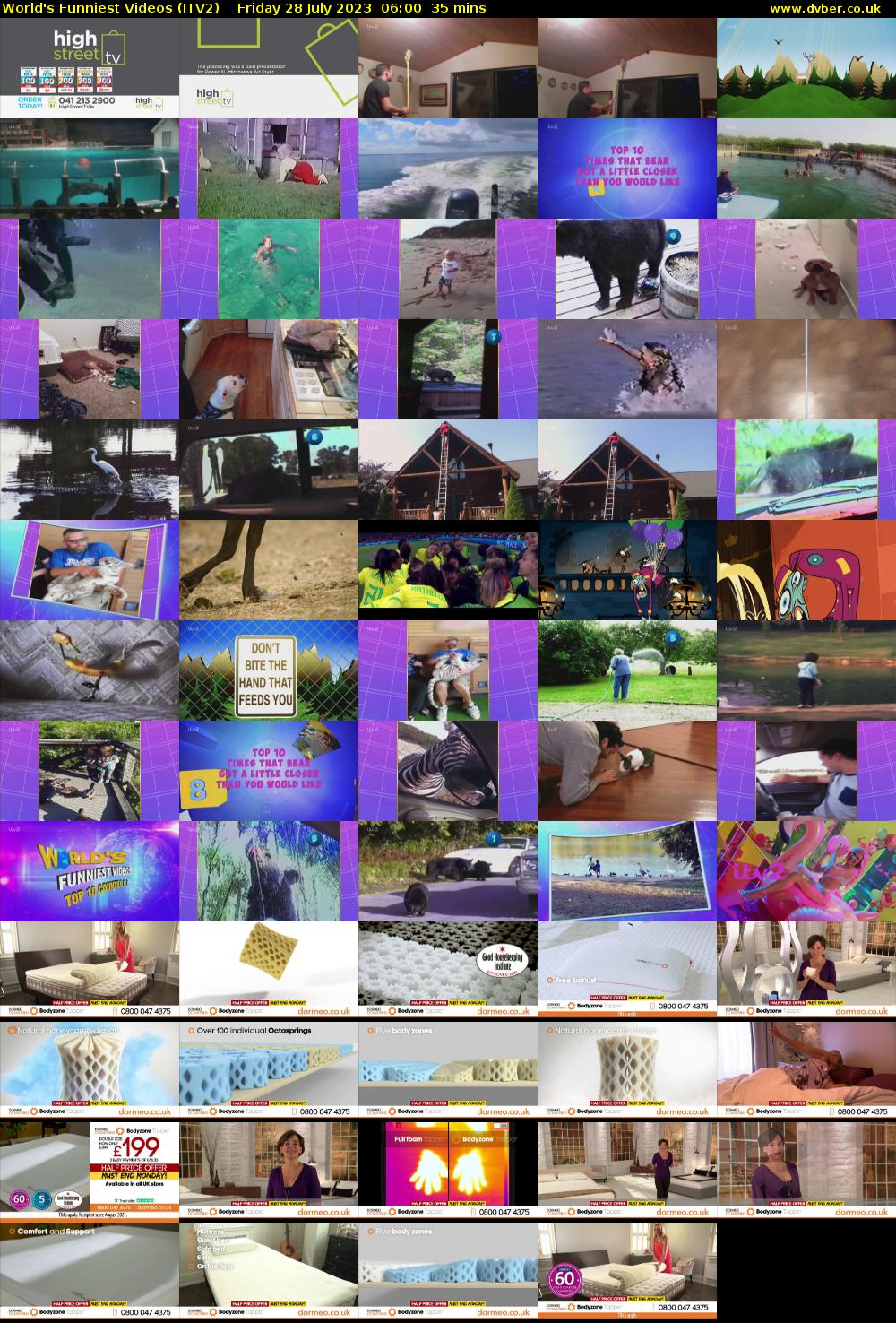 World's Funniest Videos (ITV2) Friday 28 July 2023 06:00 - 06:35