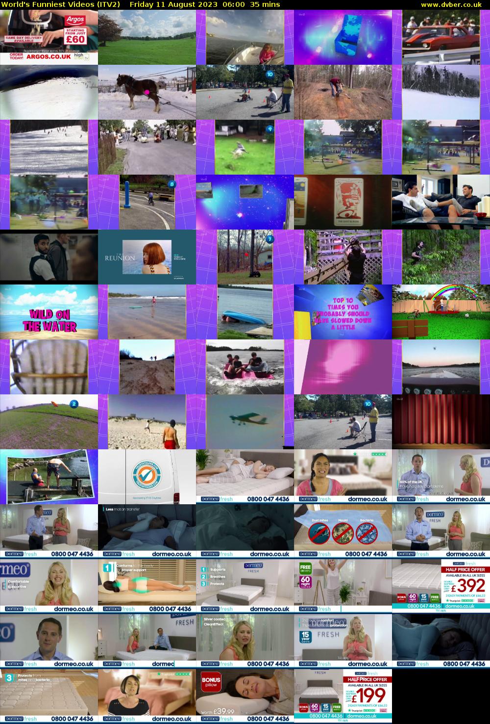 World's Funniest Videos (ITV2) Friday 11 August 2023 06:00 - 06:35