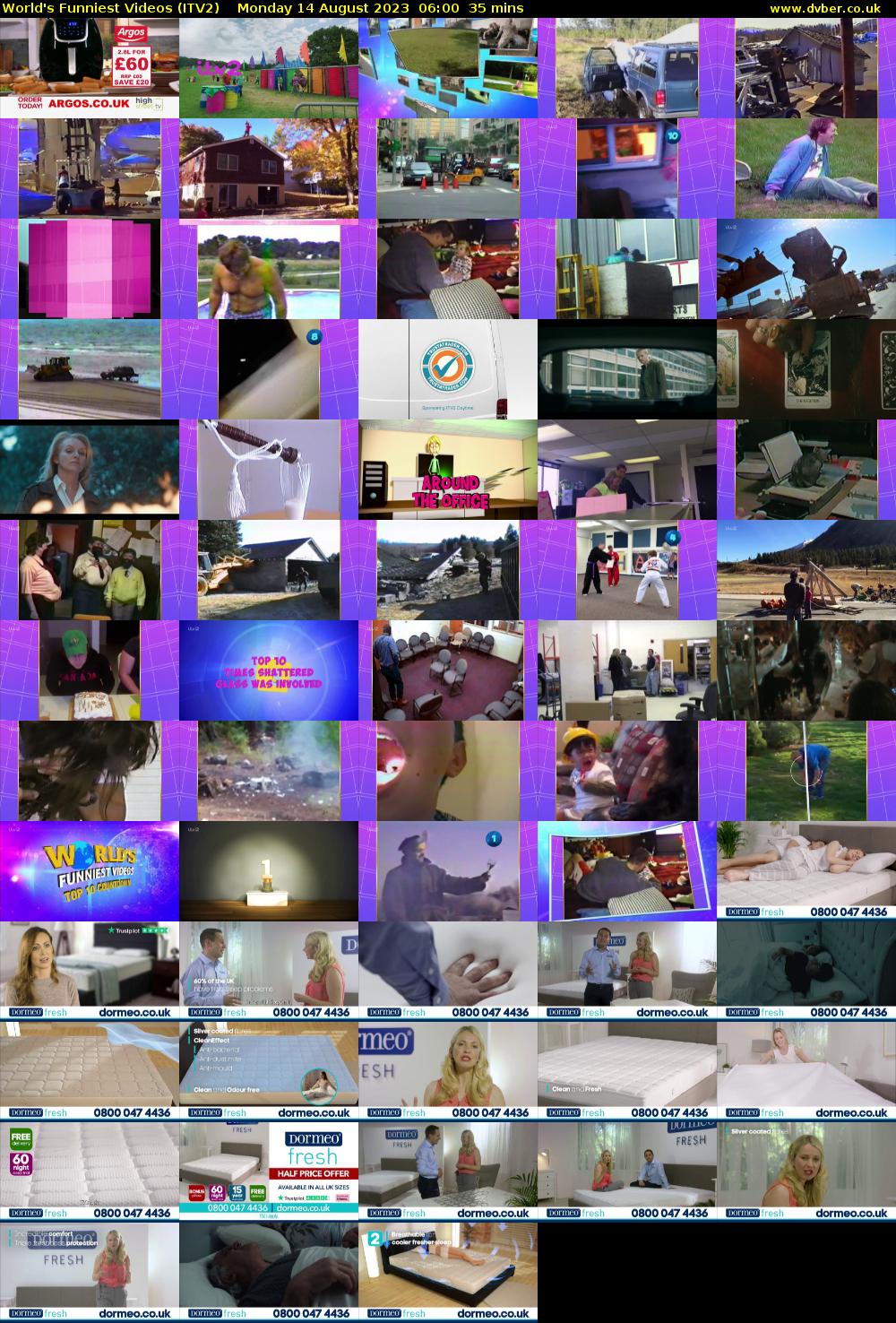 World's Funniest Videos (ITV2) Monday 14 August 2023 06:00 - 06:35
