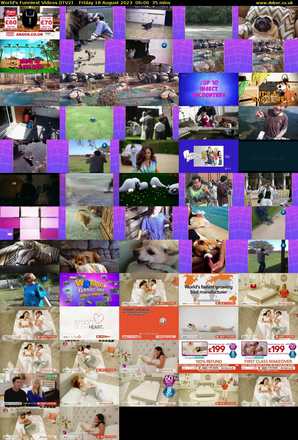 World's Funniest Videos (ITV2) Friday 18 August 2023 06:00 - 06:35