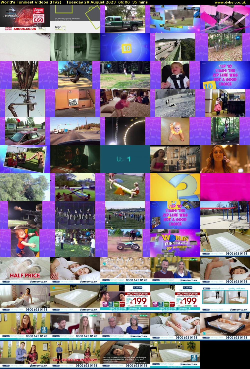 World's Funniest Videos (ITV2) Tuesday 29 August 2023 06:00 - 06:35