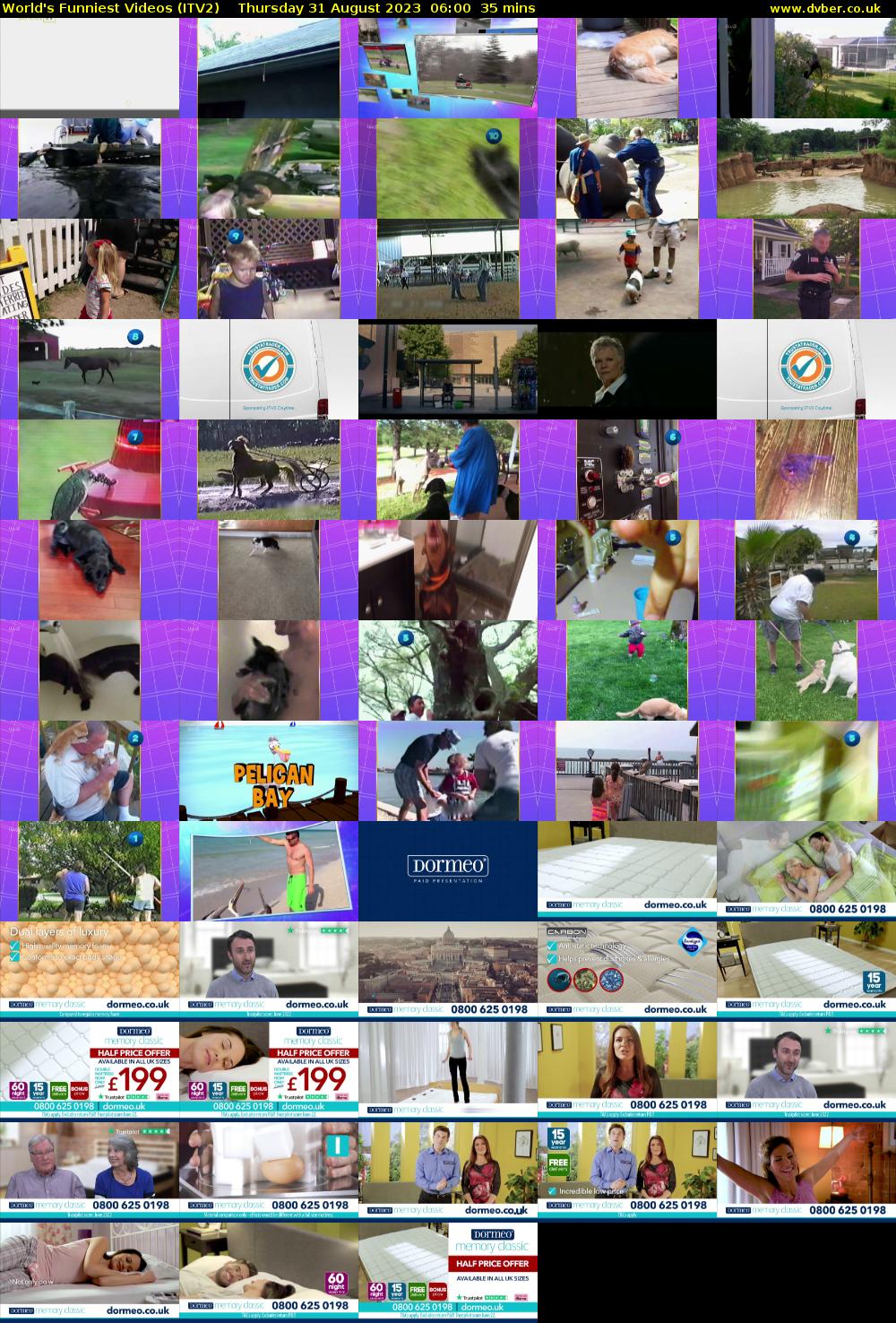 World's Funniest Videos (ITV2) Thursday 31 August 2023 06:00 - 06:35