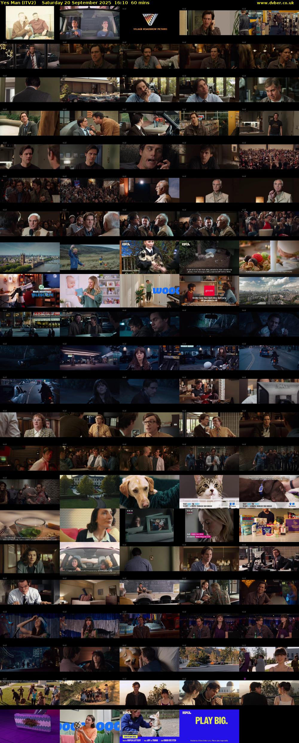 Yes Man (ITV2) Saturday 20 September 2025 16:10 - 17:10