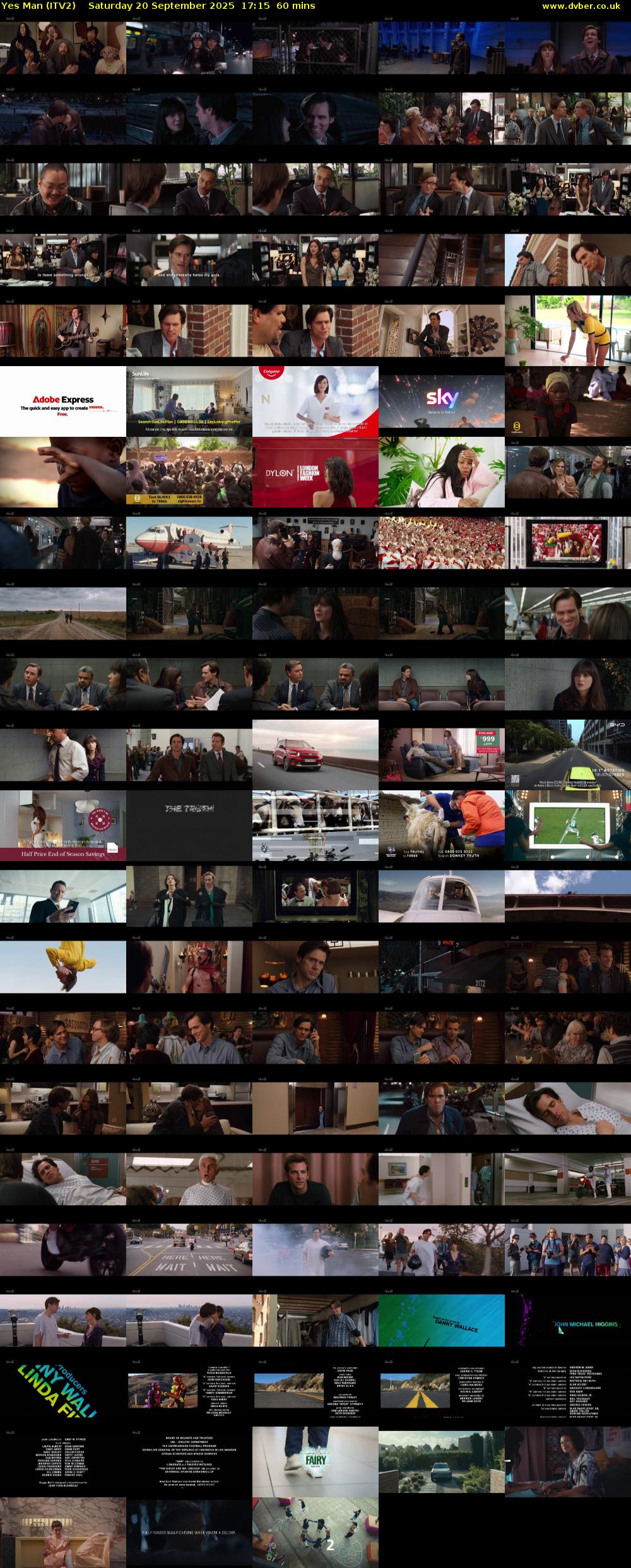 Yes Man (ITV2) Saturday 20 September 2025 17:15 - 18:15