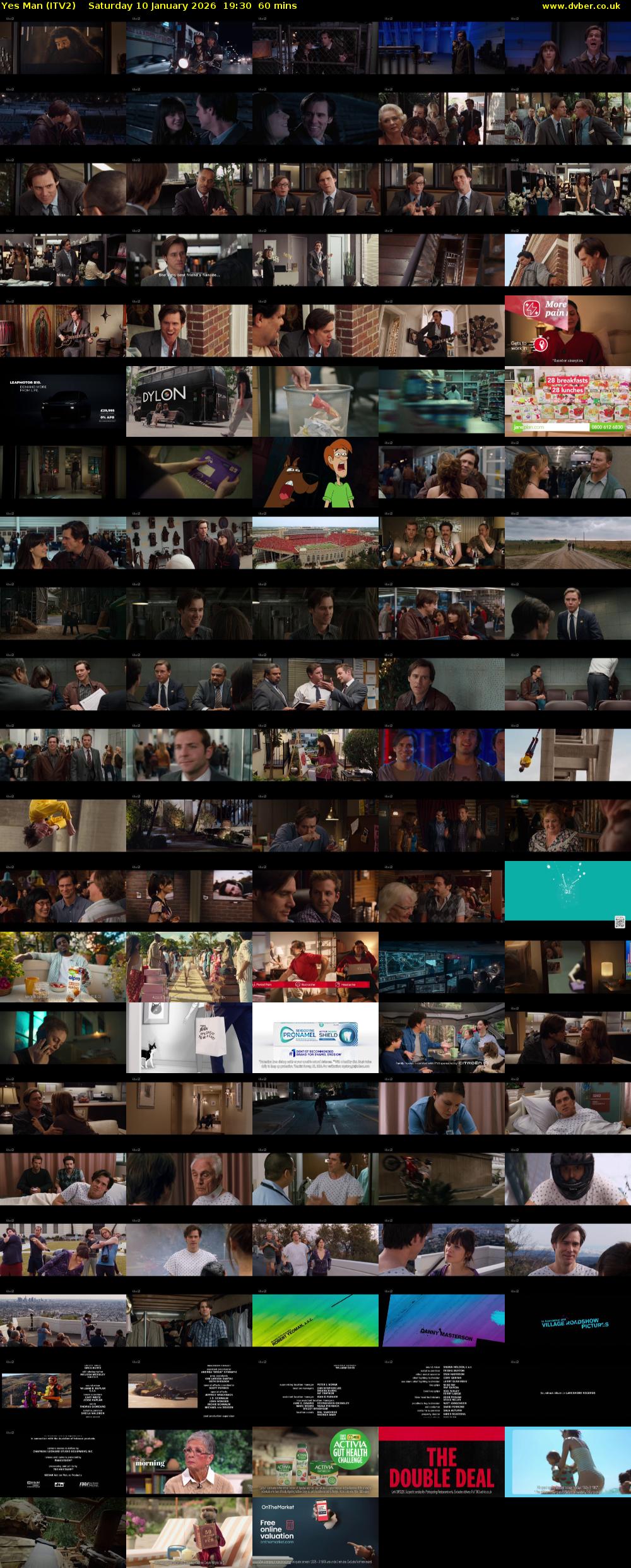 Yes Man (ITV2) Saturday 10 January 2026 19:30 - 20:30