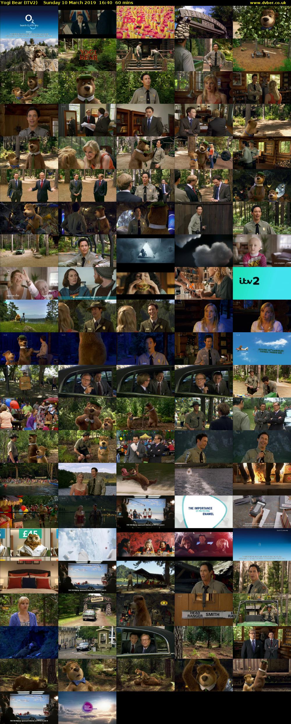 Yogi Bear (ITV2) Sunday 10 March 2019 16:40 - 17:40