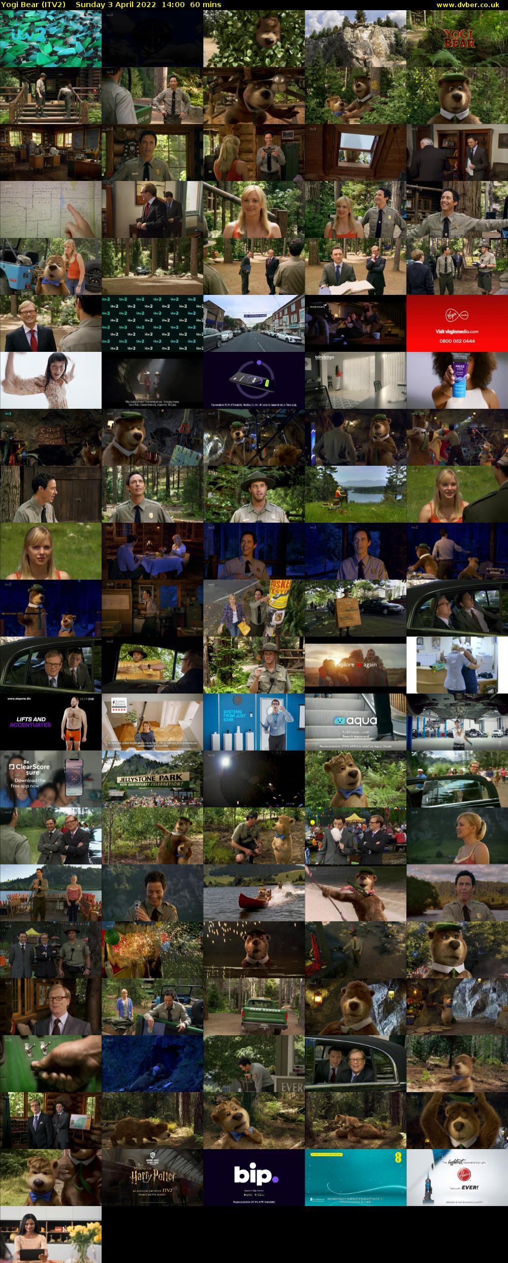 Yogi Bear (ITV2) Sunday 3 April 2022 14:00 - 15:00