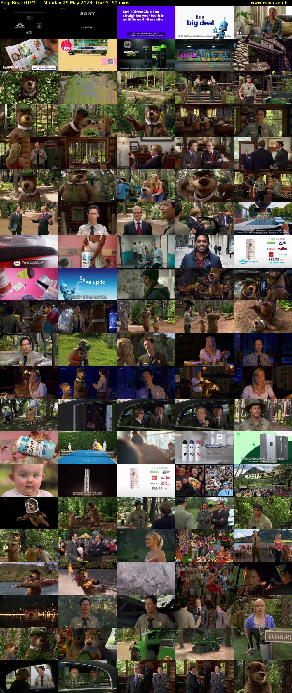 Yogi Bear (ITV2) Monday 29 May 2023 16:45 - 17:45