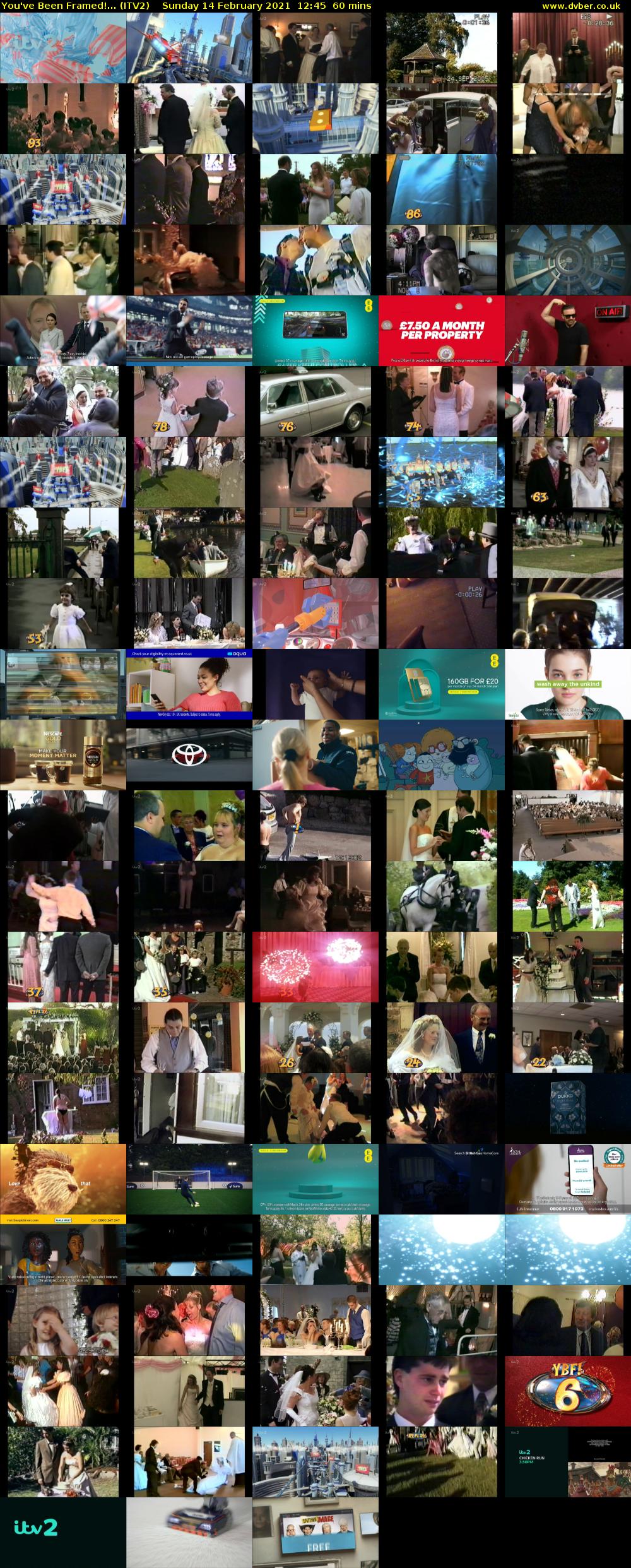 You've Been Framed!... (ITV2) Sunday 14 February 2021 12:45 - 13:45