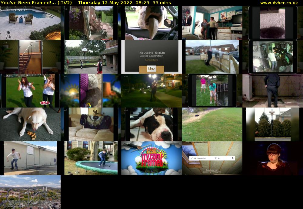 You've Been Framed!... (ITV2) Thursday 12 May 2022 08:25 - 09:20