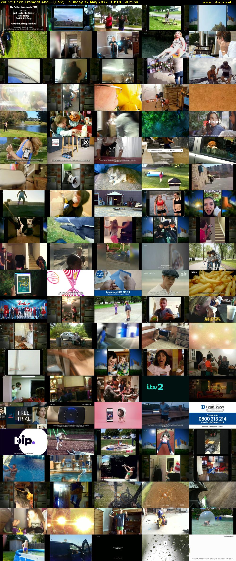 You've Been Framed! And... (ITV2) Sunday 22 May 2022 13:10 - 14:10