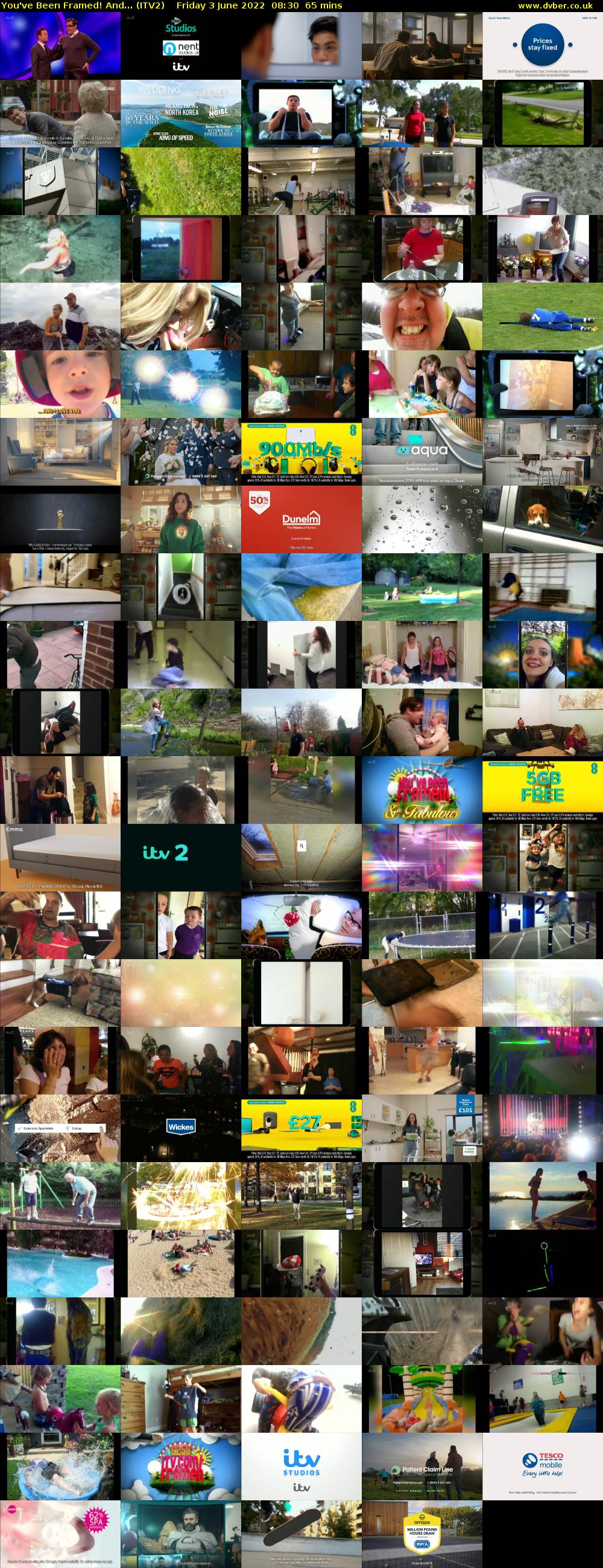 You've Been Framed! And... (ITV2) Friday 3 June 2022 08:30 - 09:35